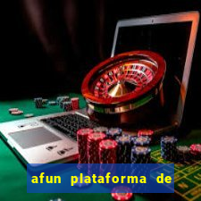 afun plataforma de jogos para ganhar dinheiro